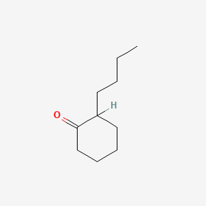 molecular formula C10H18O B1265551 2-Butylcyclohexanone CAS No. 1126-18-7