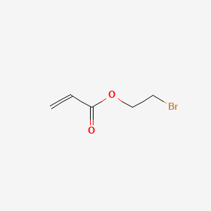 molecular formula C5H7BrO2 B1265556 2-Bromoethyl acrylate CAS No. 4823-47-6