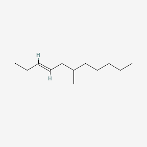 molecular formula C12H24 B12655561 (E)-6-Methyl-3-undecene CAS No. 74630-52-7