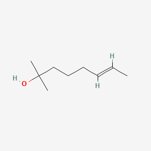 molecular formula C9H18O B12655564 (E)-2-Methyloct-6-en-2-ol CAS No. 93919-12-1
