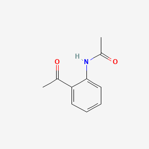 molecular formula C10H11NO2 B1265559 N-(2-Acetylphenyl)acetamide CAS No. 5234-26-4