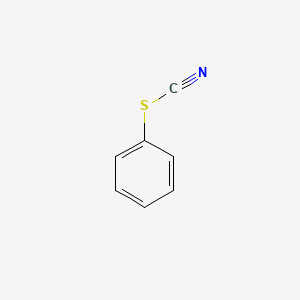 molecular formula C7H5NS B1265560 Phenyl thiocyanate CAS No. 5285-87-0