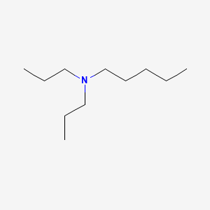 molecular formula C11H25N B12655631 1-Pentanamine, N,N-dipropyl- CAS No. 6402-46-6