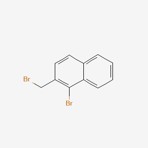 molecular formula C11H8Br2 B1265571 1-溴-2-(溴甲基)萘 CAS No. 37763-43-2