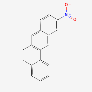 molecular formula C18H11NO2 B12655717 Benz(a)anthracene, 10-nitro- CAS No. 13209-09-1