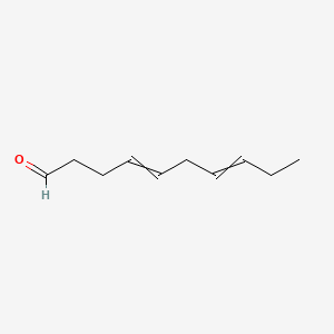 molecular formula C10H16O B12655754 4,7-Decadienal CAS No. 934534-30-2