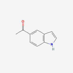 molecular formula C10H9NO B1265576 1-(1H-吲哚-5-基)乙酮 CAS No. 53330-94-2