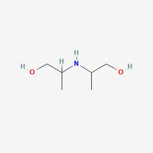 molecular formula C6H15NO2 B1265577 2,2'-Iminodipropanol CAS No. 2294-46-4