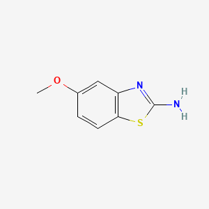 molecular formula C8H8N2OS B1265578 5-Methoxybenzo[d]thiazol-2-amine CAS No. 54346-87-1