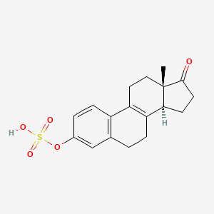 molecular formula C18H20O5S B12655817 8.9-Dehydroestrone sulfate CAS No. 63088-90-4