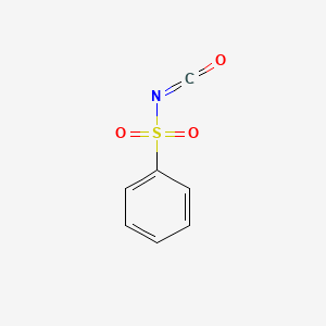 molecular formula C7H5NO3S B1265589 苯磺酰异氰酸酯 CAS No. 2845-62-7