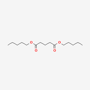 molecular formula C15H28O4 B12655976 Dipentyl glutarate CAS No. 51238-95-0