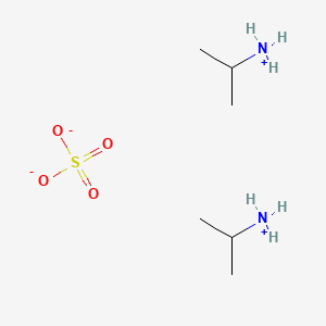molecular formula C6H20N2O4S B12656071 Bis(isopropylammonium) sulphate CAS No. 64346-44-7