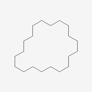 molecular formula C20H40 B12656103 Cycloeicosane CAS No. 296-56-0