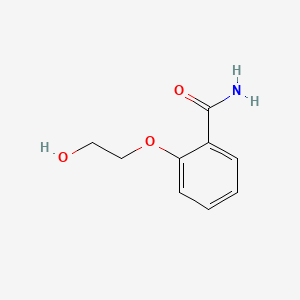 molecular formula C9H11NO3 B1265613 2-(2-Hydroxyethoxy)benzamide CAS No. 63906-79-6