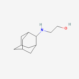 molecular formula C12H21NO B1265615 2-(2-金刚烷基氨基)乙醇 CAS No. 24161-70-4