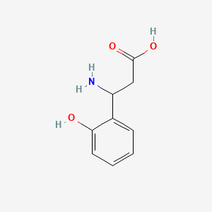 molecular formula C9H11NO3 B1265617 3-氨基-3-(2-羟基苯基)丙酸 CAS No. 5678-46-6