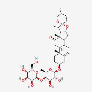 molecular formula C39H60O13 B12656199 Kingianoside B CAS No. 145867-18-1