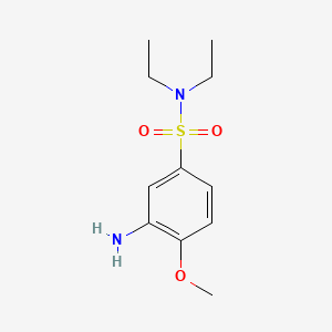 molecular formula C11H18N2O3S B1265623 Fast Red ITR CAS No. 97-35-8