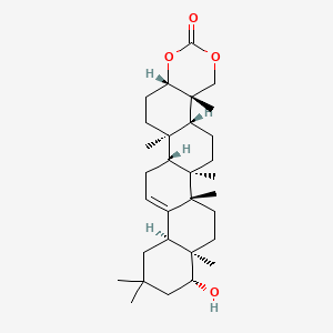 molecular formula C31H48O4 B12656254 Soyasapogenol G CAS No. 175889-41-5