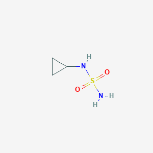 molecular formula C3H8N2O2S B126563 N-环丙基磺酰胺 CAS No. 154743-01-8