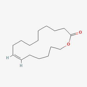 molecular formula C16H28O2 B12656326 Oxacycloheptadec-11-en-2-one CAS No. 36508-31-3