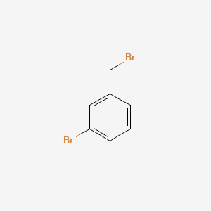 molecular formula C7H6Br2 B1265647 3-Bromobenzyl bromide CAS No. 823-78-9