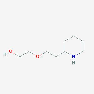 molecular formula C9H19NO2 B12656516 2-(2-(Piperidyl)ethoxy)ethanol CAS No. 71872-99-6