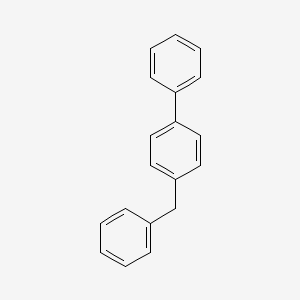 molecular formula C19H16 B1265654 4-Benzylbiphenyl CAS No. 613-42-3