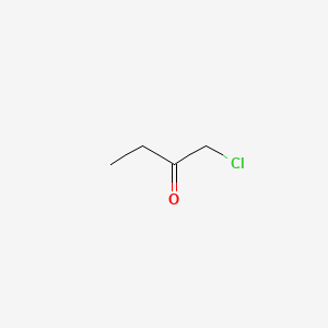 molecular formula C4H7ClO B1265656 1-氯丁酮 CAS No. 616-27-3