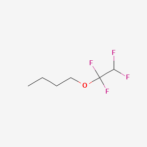molecular formula C6H10F4O B1265659 Ether, butyl 1,1,2,2-tetrafluoroethyl CAS No. 358-37-2