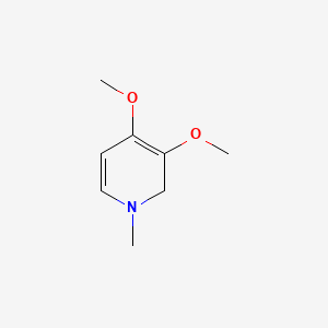 molecular formula C8H13NO2 B12656606 Arecolidine CAS No. 57680-57-6