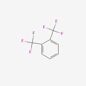 molecular formula C8H4F6 B1265662 1,2-Bis(trifluoromethyl)benzene CAS No. 433-95-4