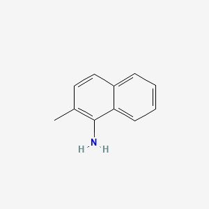 molecular formula C11H11N B1265667 1-Amino-2-methylnaphthalene CAS No. 2246-44-8