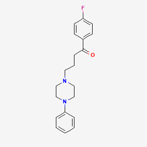 molecular formula C20H23FN2O B1265670 Butropipazone CAS No. 2354-61-2