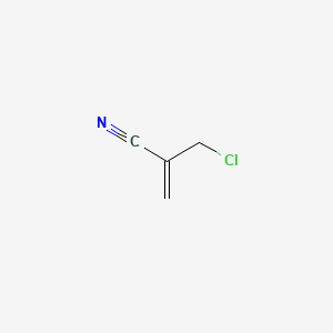 molecular formula C4H4ClN B1265672 2-(chloromethyl)prop-2-enenitrile CAS No. 7659-44-1