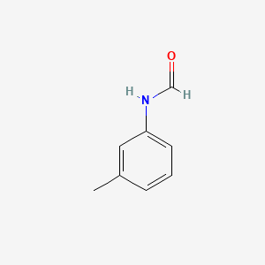 molecular formula C8H9NO B1265676 3'-Methylformanilide CAS No. 3085-53-8