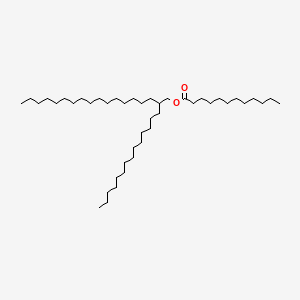 molecular formula C44H88O2 B12656764 2-Tetradecyloctadecyl laurate CAS No. 94231-66-0