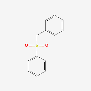 molecular formula C13H12O2S B1265678 Benzyl phenyl sulfone CAS No. 3112-88-7