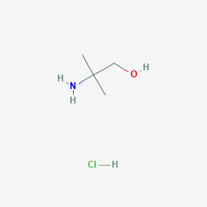 molecular formula C4H11NO.ClH<br>C4H12ClNO B1265682 2-Amino-2-methyl-1-propanol hydrochloride CAS No. 3207-12-3
