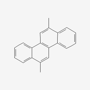 molecular formula C20H16 B12656824 6,12-Dimethylchrysene CAS No. 14207-77-3