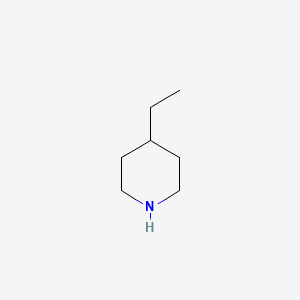 molecular formula C7H15N B1265683 4-Ethylpiperidine CAS No. 3230-23-7