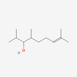 molecular formula C12H24O B12656856 2,4,8-Trimethylnon-7-en-3-ol CAS No. 27243-08-9