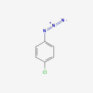 molecular formula C6H4ClN3 B1265687 1-Azido-4-chlorobenzene CAS No. 3296-05-7