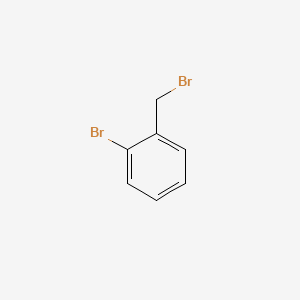 molecular formula C7H6Br2 B1265691 2-Bromobenzyl bromide CAS No. 3433-80-5