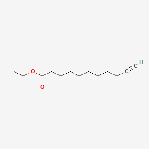 molecular formula C13H22O2 B12656914 Ethyl undec-10-ynoate CAS No. 94030-75-8