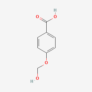 molecular formula C8H8O4 B12656937 4-Hydroxy-ar-methoxybenzoic acid CAS No. 108548-69-2
