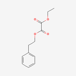 molecular formula C12H14O4 B12656950 Ethyl 2-phenylethyl oxalate CAS No. 94134-47-1