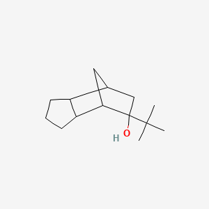 molecular formula C14H24O B12657001 5-tert-Butyloctahydro-4,7-methano-1H-inden-5-ol CAS No. 94070-96-9