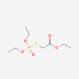 molecular formula C8H17O5PS B1265703 Acetoxon CAS No. 2425-25-4